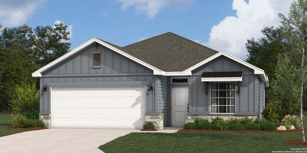 New construction Single-Family house 154 Ryan Crossing, San Antonio, TX 78253 Roswell- photo 0