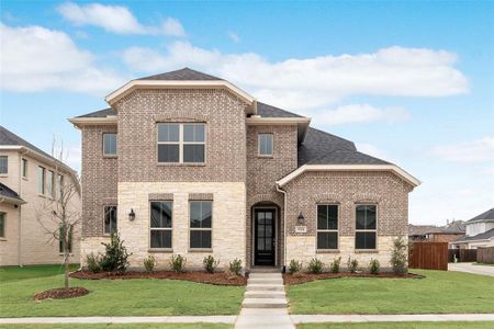 New construction Single-Family house 1324 Whitehurst St, Frisco, TX 75036 plan Oakhurst III - image