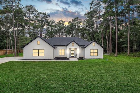 New construction Single-Family house 2371 Ponderosa Dr, Magnolia, TX 77354 - photo 0