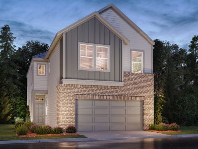 New construction Townhouse house 19938 Emerald Bend Wy, Atascocita, TX 77346 plan The Ryker (S150) - image