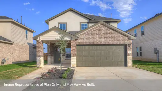 New construction Single-Family house 257 Raymondville Path, San Marcos, TX 78666 plan The Nicole - image