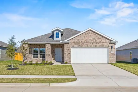 New construction Single-Family house 1009 Park Oak Ln, Crowley, TX 76036 plan Champlain - image