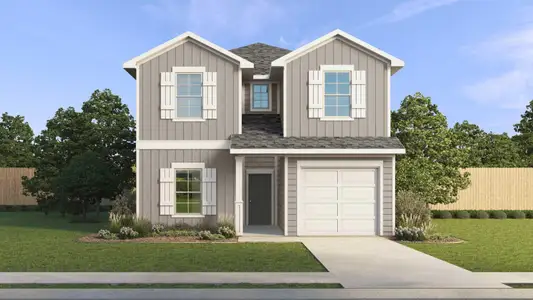 New construction Single-Family house 273 Celosia Lp, Uhland, TX 78640 plan The Sage - image