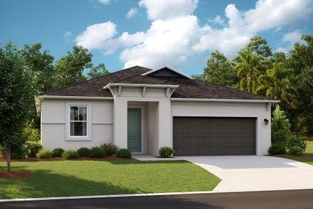 New construction Single-Family house 33400 Hammock Beach Wy, Dade City, FL 33525 plan Mariposa - image