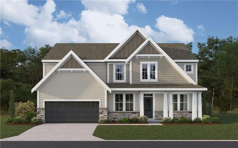 New construction Single-Family house 344 Pickens Bluff Ln, Hiram, GA 30141 plan Grandin - image