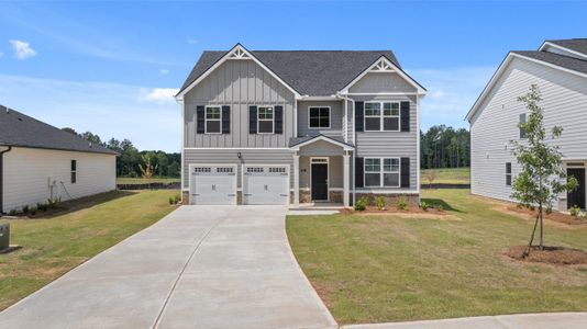 New construction Single-Family house 250 Friendship Oak Way, Hampton, GA 30228 Packard- photo 0