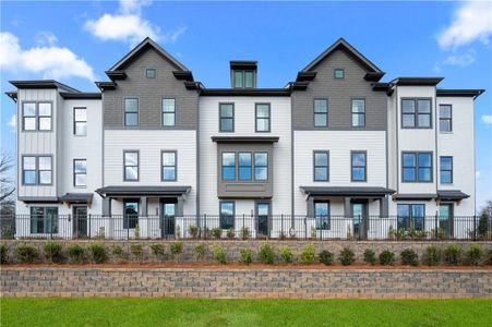 New construction Townhouse house 1867 Marisol Cir, Kennesaw, GA 30144 plan Seaton - image