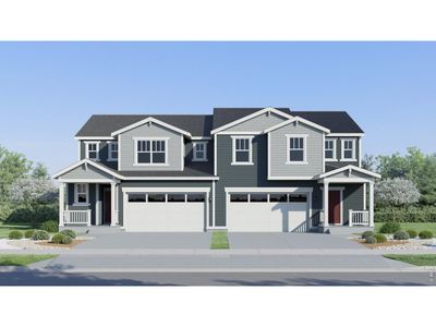 New construction Duplex house 1932 Crested Lark St, Fort Collins, CO 80528 - image