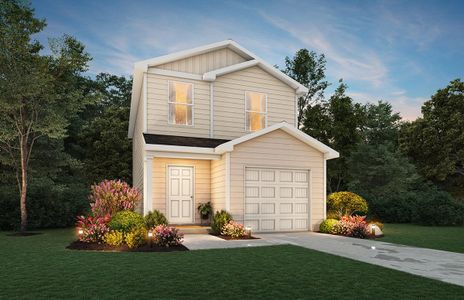 New construction Single-Family house 1744 Road 5102, Cleveland, TX 77327 plan Navajo - image