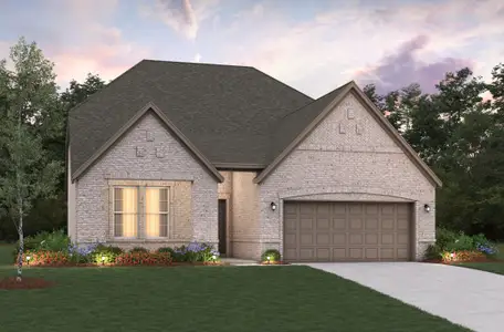 New construction Single-Family house 2520 Evangeline Downs, Aubrey, TX 76258 plan Parker - image