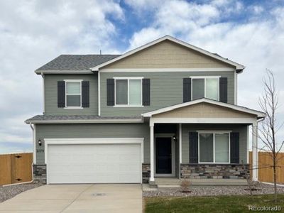New construction Single-Family house 2175 Alyssa St, Fort Lupton, CO 80621 plan Harvard - image
