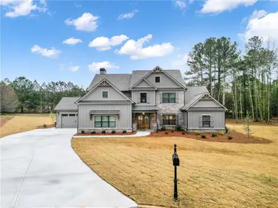New construction Single-Family house 2316 Pebble Trl, Monroe, GA 30656 plan The Woodmont | Side Entry - image