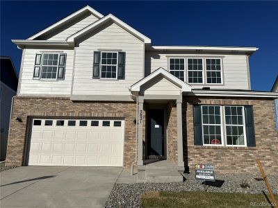 New construction Single-Family house 3821 Candlewood Drive, Johnstown, CO 80534 Tourmaline- photo 0