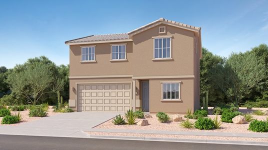 New construction Single-Family house 13136 N Corn Husk Tr, Marana, AZ 85653 plan James - image