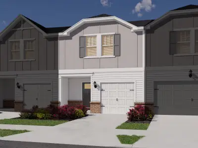 New construction Single-Family house 420 Blissful Ct, Taylors, SC 29687 plan Amber - image