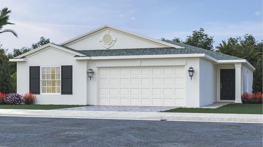 New construction Single-Family house 5978 Nw Pickering Dr, Port Saint Lucie, FL 34987 Harrisburg- photo 0