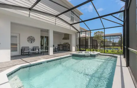 New construction Single-Family house 16119 Coastal Cove Ln, Clermont, FL 34714 plan Seashore - image