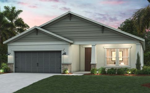New construction Single-Family house 8514 Arrow Creek Dr, Parrish, FL 34219 plan Southampton 3.0 - image