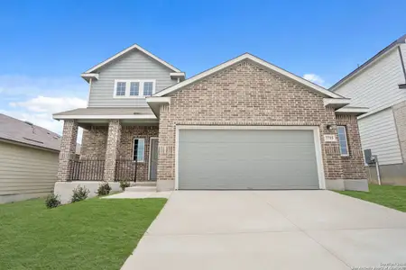 New construction Single-Family house 7715 Granger Cv, San Antonio, TX 78252 plan The Andria - image