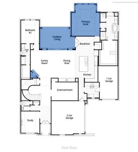 New construction Single-Family house 4312 Sandbrock Pkwy, Aubrey, TX 76227 plan 289 Plan - image