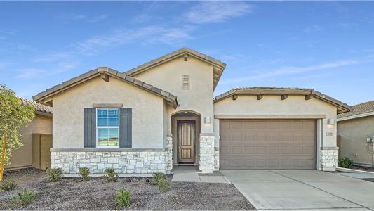 New construction Single-Family house 3254 E Ranchhand Dr, San Tan Valley, AZ 85140 Revolution Plan 4083- photo 0 0