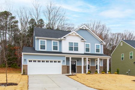 New construction Single-Family house 395 Oak Park Blvd, Youngsville, NC 27596 The Wyndham- photo 47 47