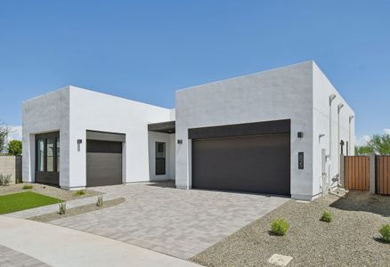 New construction Single-Family house 6025 S Santa Rita, Mesa, AZ 85212 plan 5013 Elevation F - image