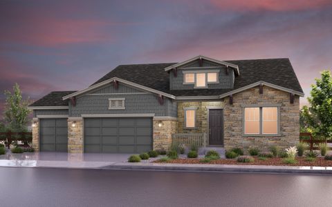 New construction Single-Family house 3947 Breakcamp Court, Castle Rock, CO 80108 - photo 0