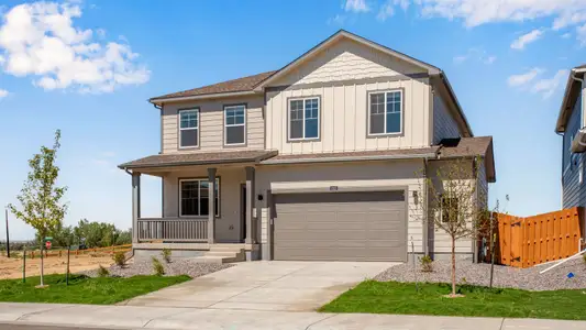 New construction Single-Family house 2313 Crosswind St, Fort Lupton, CO 80621 plan Pendleton - image