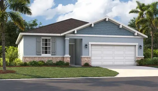 New construction Single-Family house 5900 Cliffbow Lp, Leesburg, FL 34748 plan The Portland - image