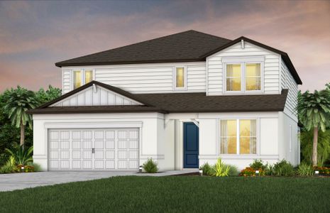 New construction Single-Family house 5611 Symphony Springs Ter, Parrish, FL 34219 plan Yorkshire - image