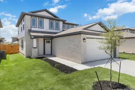 New construction Single-Family house 5915 Willow Point Blvd, San Antonio, TX 78219 plan Vail - image