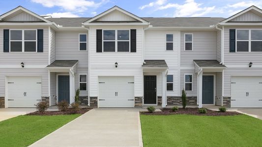 New construction Townhouse house 161 Holton St, Smithfield, NC 27577 plan Pearson - image