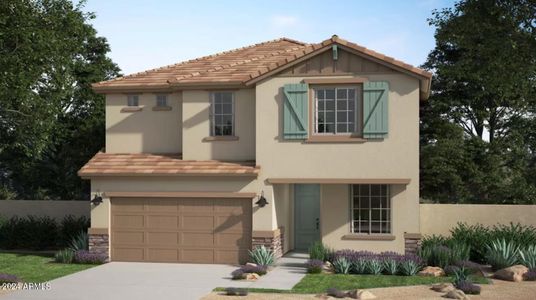 New construction Single-Family house 22749 N 183Rd Drive, Surprise, AZ 85387 Aspen- photo 0