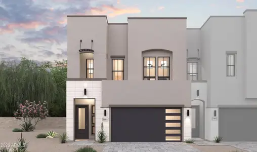 New construction Townhouse house 18514 N 64Th St, Phoenix, AZ 85054 plan Seaview III - End Unit - image