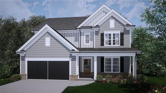 New construction Single-Family house 1601 Cedarwood Dr, Jefferson, GA 30549 - image