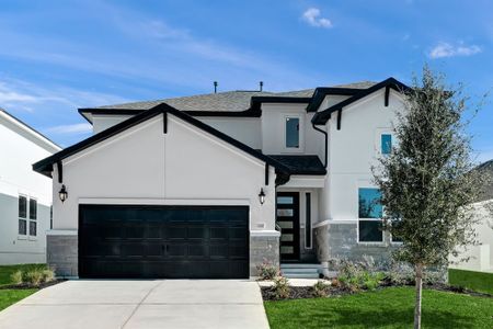 New construction Single-Family house 1217 Novara Trl, Leander, TX 78641 plan Saffron - image