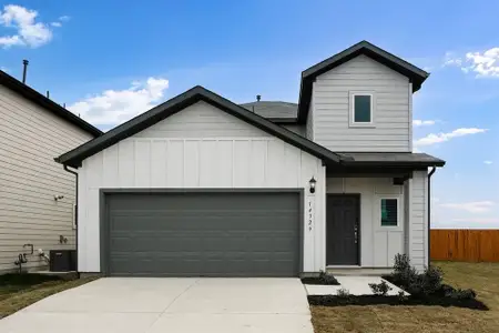 New construction Single-Family house 14329 Axel Johanson Dr, Del Valle, TX 78617 plan Hawk - image