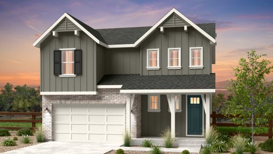 New construction Single-Family house 8721 Pennycress Dr, Littleton, CO 80125 plan Eagle - image