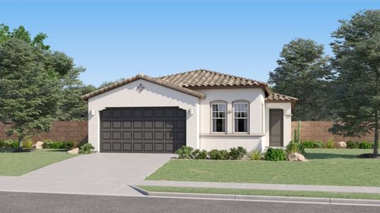 New construction Single-Family house 3333 E Outlaw Ln, San Tan Valley, AZ 85140 Barbaro Plan 3570- photo 0 0