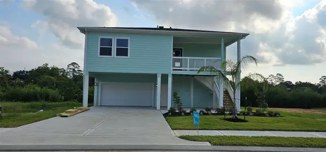 New construction Single-Family house 3801 Peacock Isle Dr, Dickinson, TX 77539 plan Magnolia Bayou - image