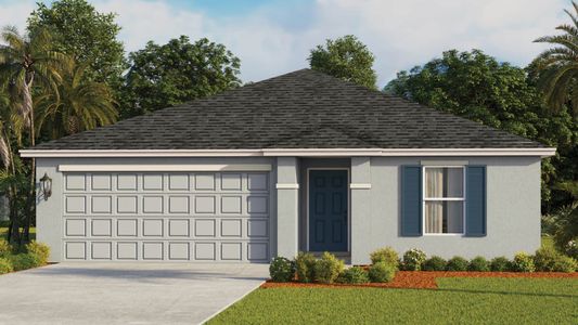 New construction Single-Family house 3595 Sw 21St St, Okeechobee, FL 34972 plan Archer - image