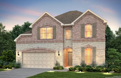 New construction Single-Family house 318 Bodensee Place, New Braunfels, TX 78130 Lexington- photo 0