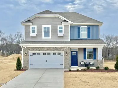 New construction Single-Family house 303 Pecan Valley Wy, Four Oaks, NC 27524 plan Harper II - image