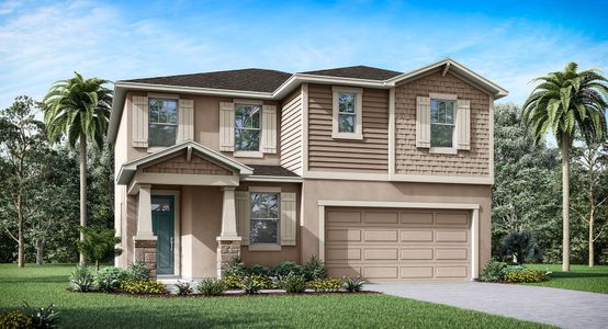 New construction Single-Family house 2736 Sweet Acacia Drive, Clermont, FL 34711 Redwood- photo 0