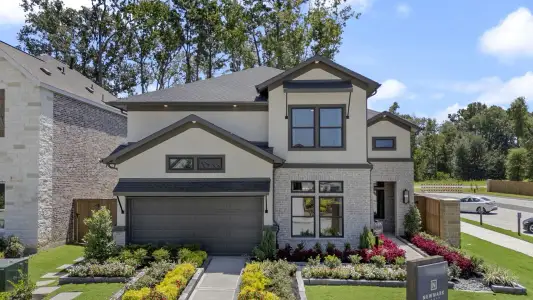 New construction Single-Family house 22330 Junction Peak Dr, Porter, TX 77365 plan Verona - image