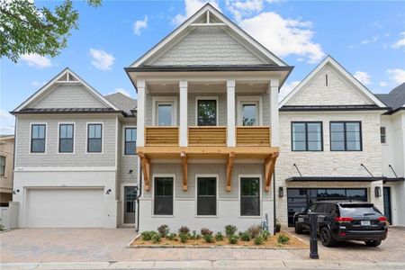 New construction Single-Family house 320 Gray Shingle Ln, Woodstock, GA 30189 The Seaside A- photo 0 0