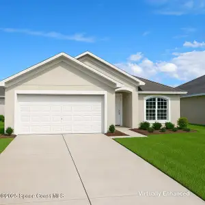 New construction Single-Family house 1676 Kylar Dr Nw, Palm Bay, FL 32907 plan Plan 1820 - image