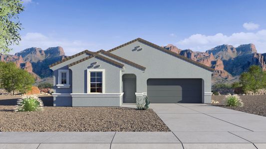 New construction Single-Family house 38150 W Bello Ln, Maricopa, AZ 85138 Fargo- photo 0