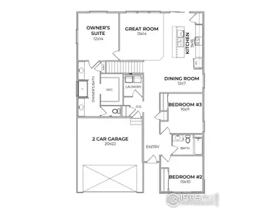 New construction Single-Family house 210 Dawn Dr, Hudson, CO 80642 plan Holly - image